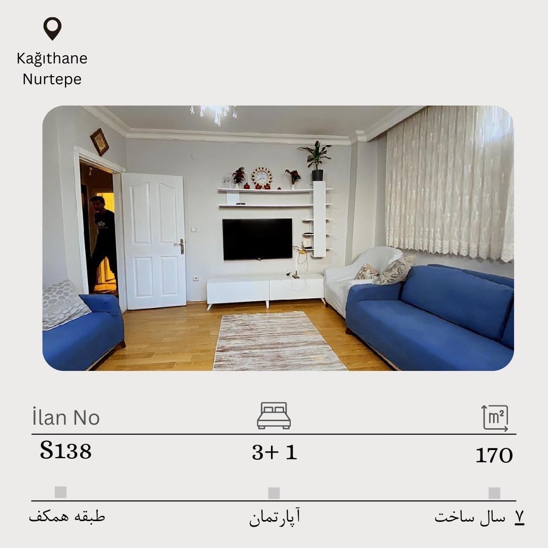 فروش 3 خوابه در نورتپه کایتحانه