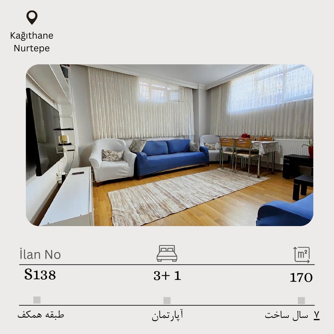 فروش 3 خوابه در نورتپه کایتحانه