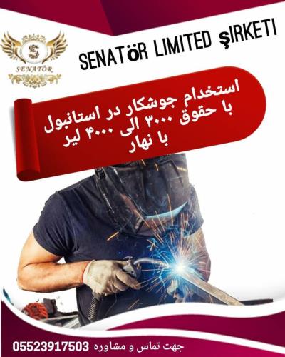 استاد کار جوشکار ( co2_ آرگون )