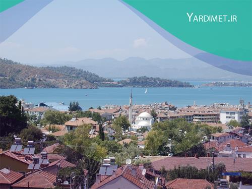 شهر زیبای فتحیه در ترکیه