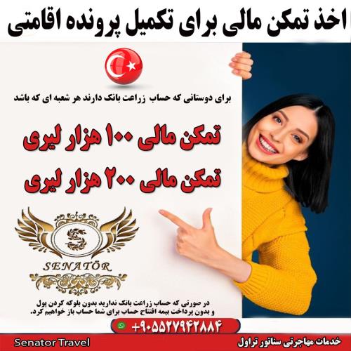 اخذ تمکن مالی برای تکمیل پرونده اقامتی