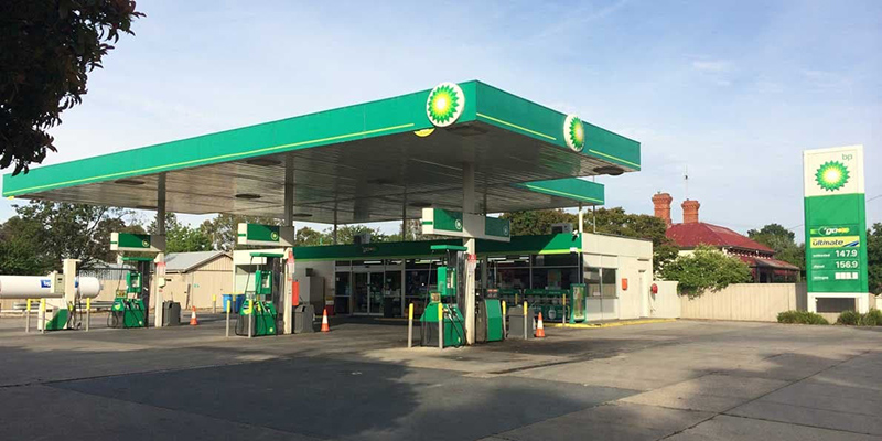 پمپ بنزین bp در ترکیه